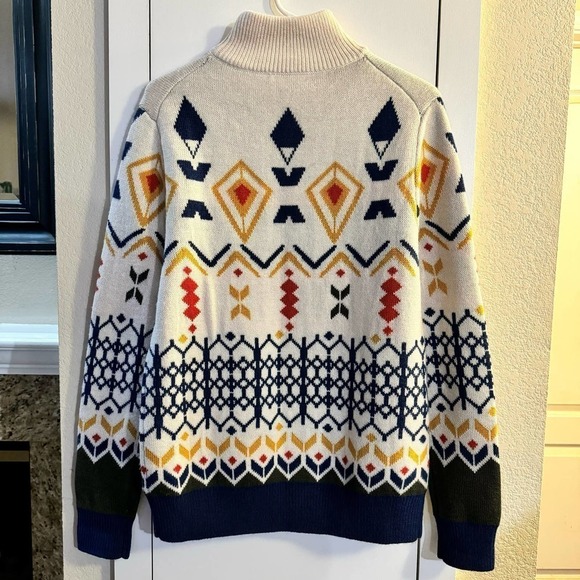 Paisley & Gray Aspen Mock Neck Wool Blend Men’s Sweater Size Medium - Picture 6 of 8